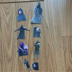Eight count sticker lot